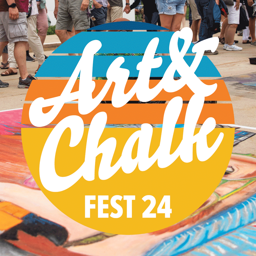 Art & Chalk Fest 2024 in West Bend, Wisconsin
